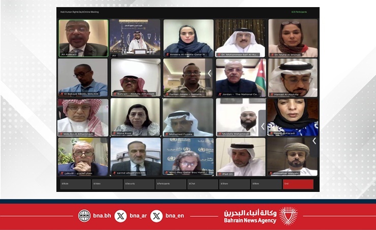 Arab Network of National Human Rights Institutions holds remote meeting