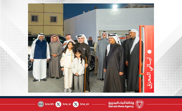 سمو ولي العهد رئيس مجلس الوزراء يتفضل بزيارة لمهرجان ليالي المحرق ويؤكد: مملكة البحرين تواصل الاستثمار في الموروث الثقافي