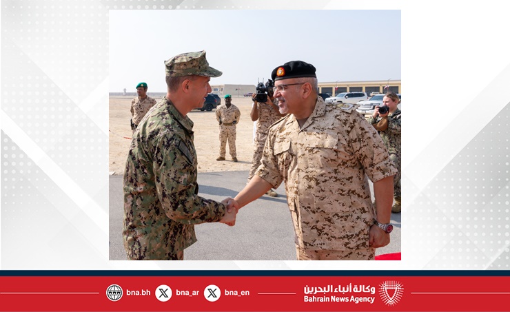 لدى تفضل سموه برعاية حفل افتتاح مركز القيادة المشترك.. سمو ولي العهد نائب القائد الأعلى للقوات المسلحة رئيس مجلس الوزراء: العلاقات البحرينية الأمريكية بلغت مستويات متقدمة من التعاون في ظل ما يجمع البلدين من الاتفاقيات والشراكات الاستراتيجية المتينة