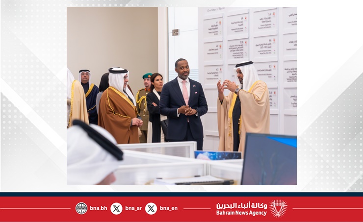 لدى لقاء سموه رئيس وزراء برمودا.. سمو ولي العهد رئيس مجلس الوزراء يؤكد الحرص المتبادل على تنمية وتعزيز علاقات التعاون بين مملكة البحرين وبرمودا