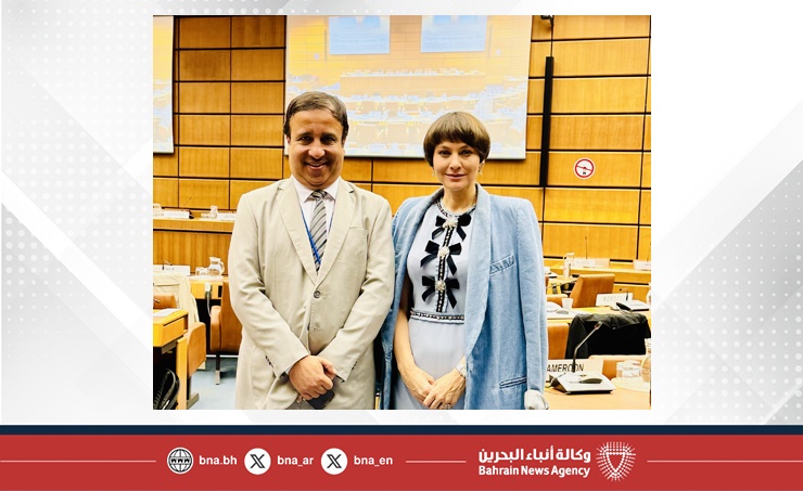 وفد مملكة البحرين يلتقي برئيس بعثة مجلس التعاون لدول الخليج العربيّة في فيينا لتعزيز التعاون في أعمال الأونسيترال
