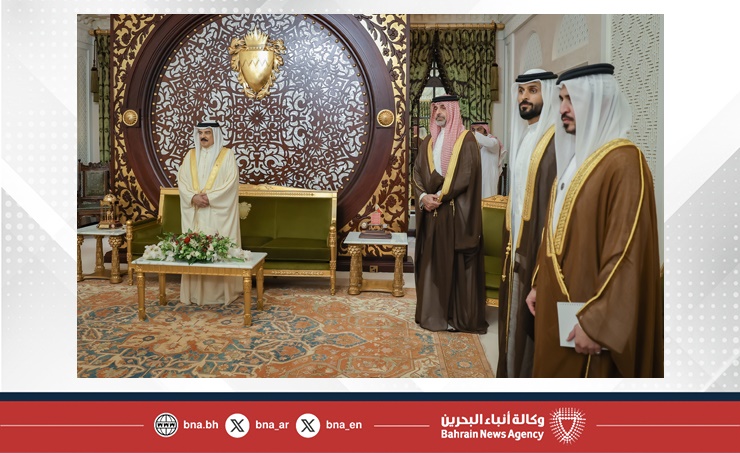جلالة الملك المعظم يستقبل محافظ محافظة العاصمة ومحافظ المحافظة الشمالية لأداء القسم القانوني
