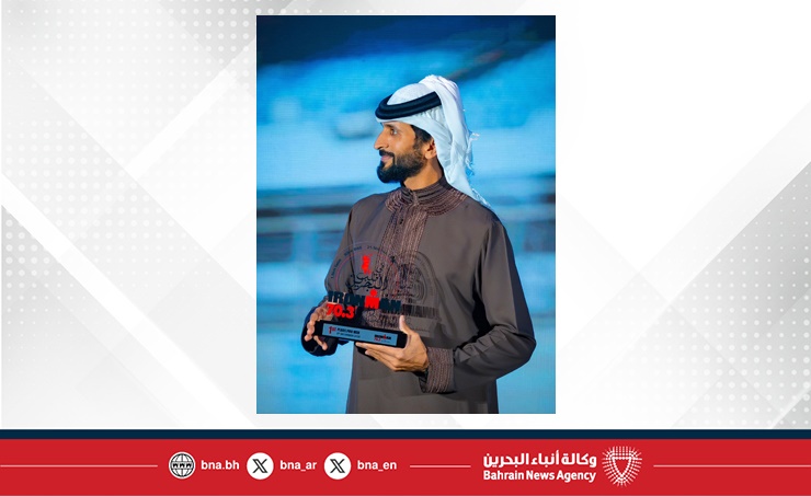 سمو ولي العهد رئيس مجلس الوزراء ينيب سمو الشيخ ناصر بن حمد آل خليفة لحضور حفل ختام بطولة الشرق الأوسط للرجل الحديدي 70.3