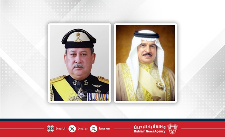 国王陛下欢迎马来西亚国王陛下