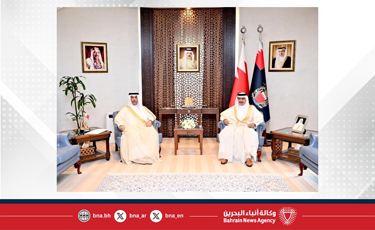 وزير الداخلية يبحث مجالات التعاون والتنسيق مع وزير النفط والبيئة