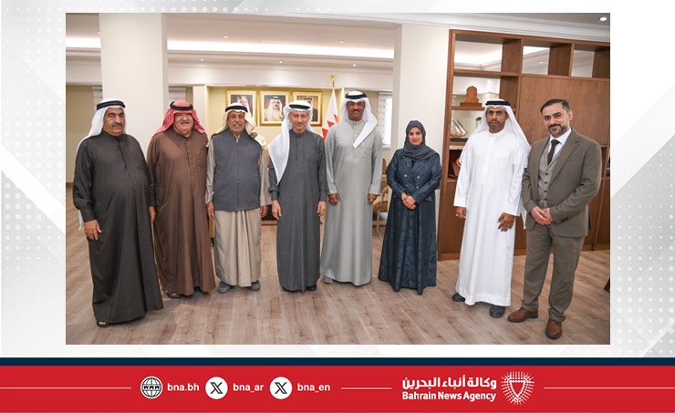 البحرين – محافظ الشمالية يستقبل نائب رئيس جمعية البحرين التعاونية الزراعية