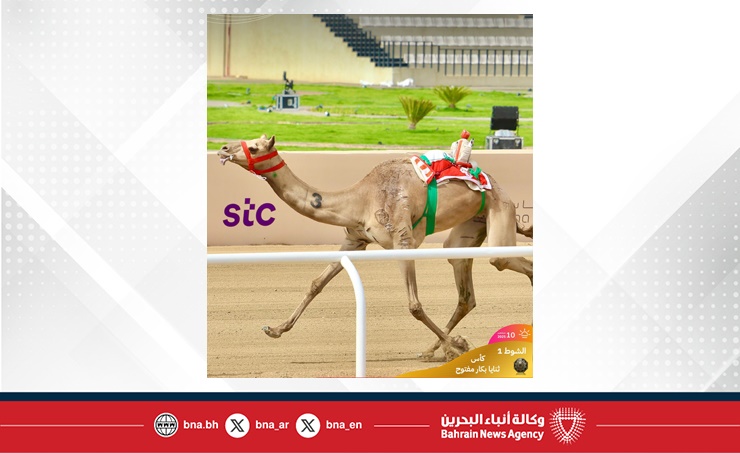 "خطيرة" تحافظ على لقبها بتتويجها في مهرجان ولي العهد السعودي للهجن