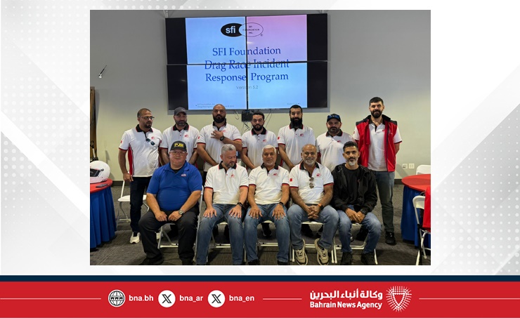 وفد اتحاد السيارات يخوض الدورة التدريبية في الأمن والسلامة لسباقات السرعة بالولايات المتحدة