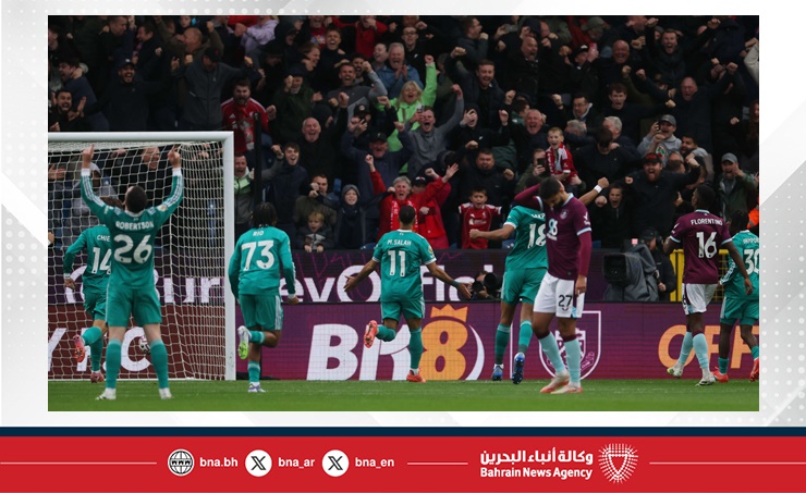 ليفربول يتصدر الدوري الإنجليزي برصيد كامل بعد فوز صعب على بيرنلي