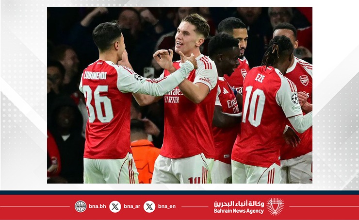 دوري أبطال أوروبا: آرسنال يكتسح أتلتيكو مدريد برباعية ونيوكاسل يفوز على بنفيكا بثلاثية