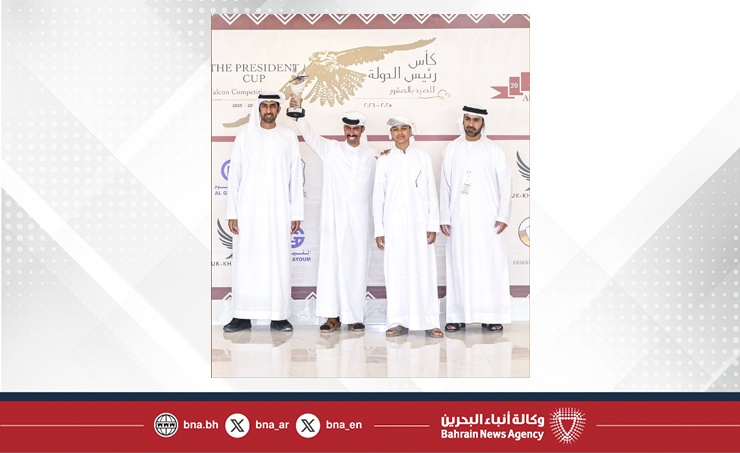 البحرين تواصل التألق في كأس رئيس دولة الإمارات للصقور