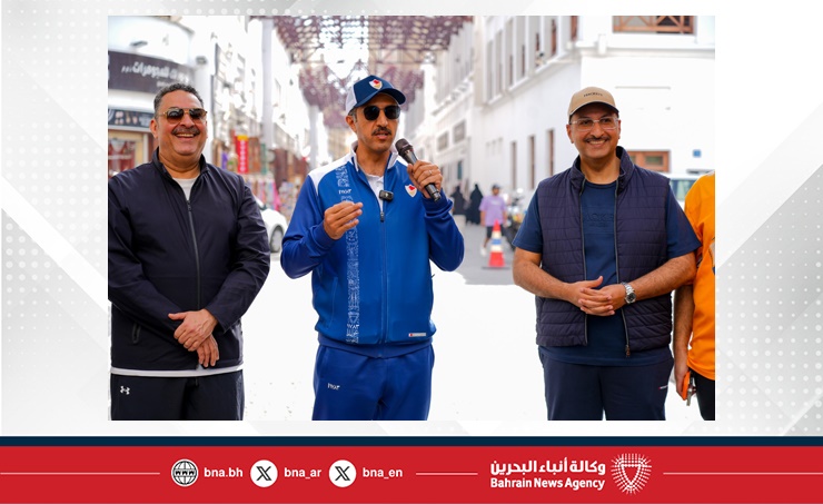 وزير المواصلات والاتصالات: اليوم الرياضي يجسد رؤية مملكة البحرين في ترسيخ ثقافة الرياضة