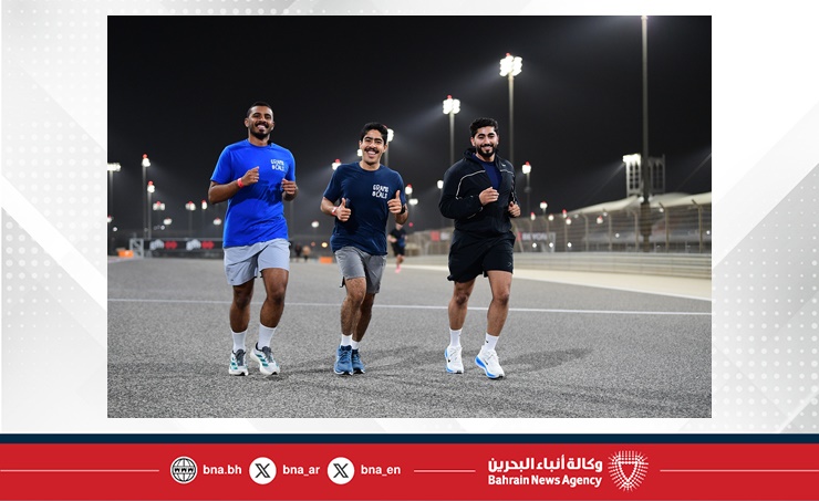 انطلاق فعالية جديدة من فعاليات بتلكو فتنس على حلبة البحرين الدولية