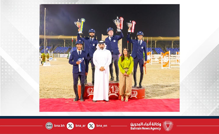 حسين دادالله بطلا للمسابقة الكبرى في بطولة الاتحاد الملكي لقفز الحواجز.. منافسات قوية في جميع المسابقات وتألق نسائي على منصات التتويج