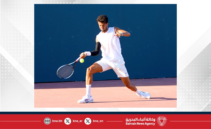 نهائي سعودي لبطولة الزوجي لكأس الخليج للتنس للرجال ونصف نهائي سعودي كويتي في فردي البطولة