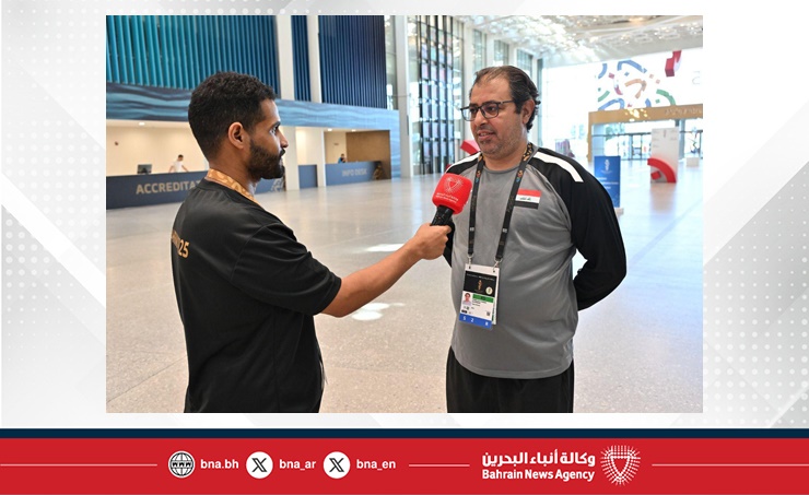 قي تصريحات لـ (بنا).. إداريون ومدربو الفرق المشاركة يشيدون بتنظيم مملكة البحرين الاحترافي لدورة الألعاب الآسيوية للشباب ويؤكدون على قوة المنافسات قي تصريحات لـ (بنا).. إداريون ومدربو الفرق المشاركة يشيدون بتنظيم مملكة البحرين الاحترافي لدورة الألعاب الآسيوية للشباب ويؤكدون على قوة المنافسات
