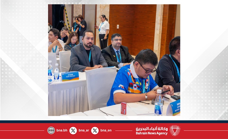 اللجنة الأولمبية تشارك في المؤتمر الإعلامي لدورة الألعاب الآسيوية الشاطئية بالصين