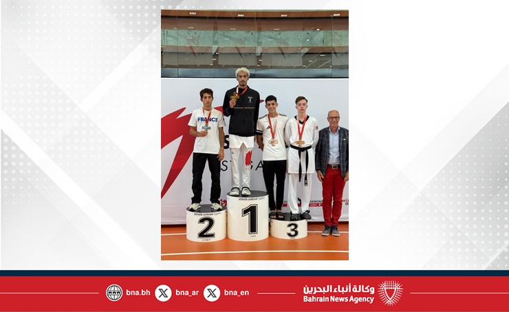 لاعب المنتخب الوطني معاذ محمد يحقق المركز الأول في وزن 58 KG في بطولة سويسرا الدولية للتايكواندو