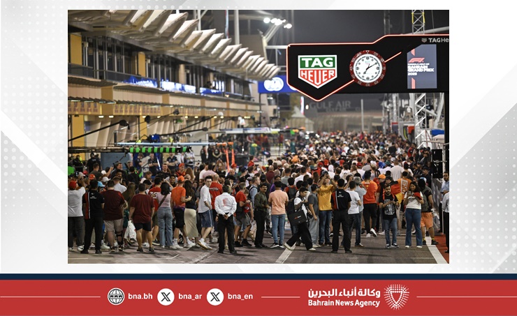 حلبة البحرين الدولية تفتح أبوابها لاستقبال جماهير تجارب الفورمولا وان