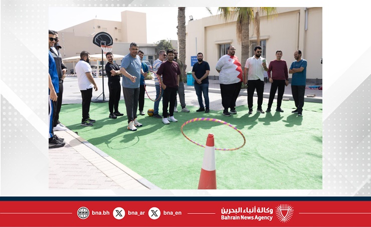 وزارة الأشغال تشارك في فعاليات اليوم الرياضي لمملكة البحرين