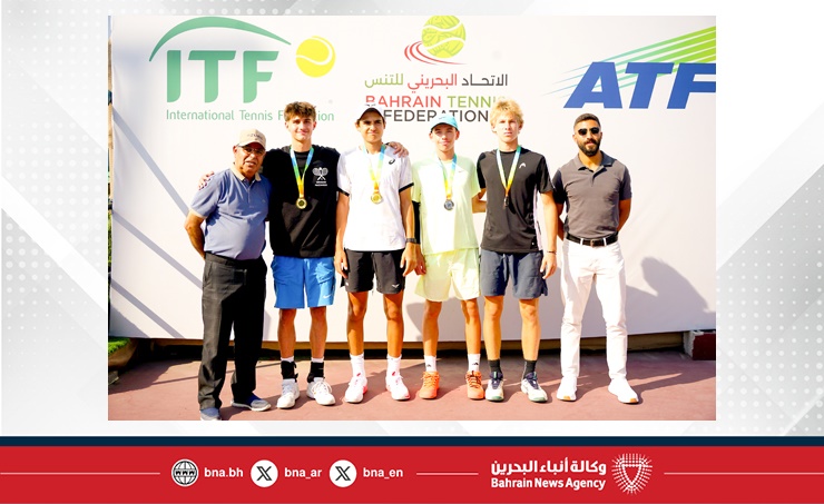 ختام منافسات بطولة الاتحاد الدولي للتنس للناشئين بتتويج عربي وأوروبي