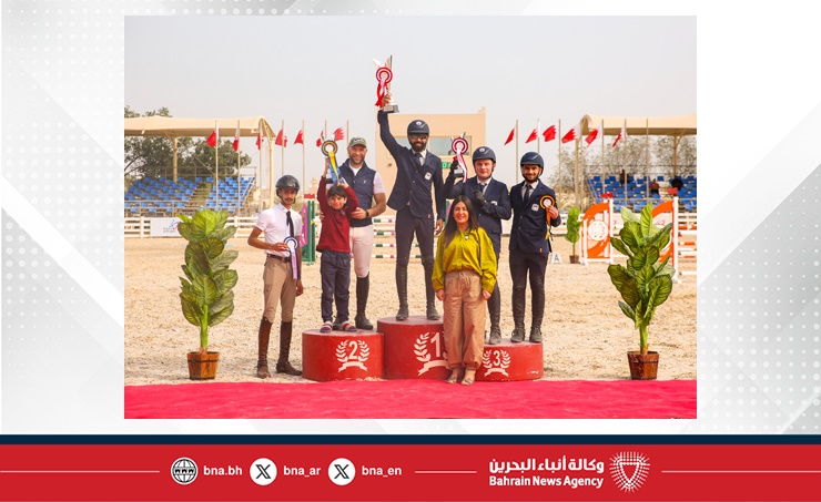 حسين دادالله بطلا للمسابقة الكبرى في بطولة الاتحاد الملكي لقفز الحواجز.. منافسات قوية في جميع المسابقات وتألق نسائي على منصات التتويج