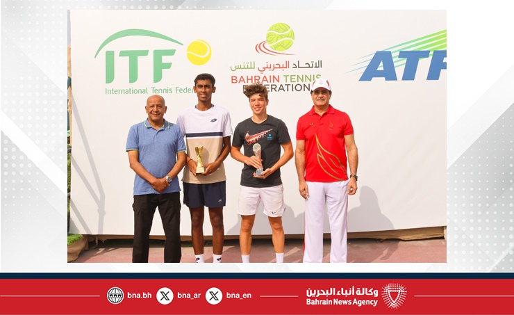 في ختام الأسبوع الثالث من سلسلة بطولات الاتحاد الدولي للتنس للناشئين.. الهندي باباركر والروسية بازديروفا يتوجان بلقبي فردي الأولاد والفتيات