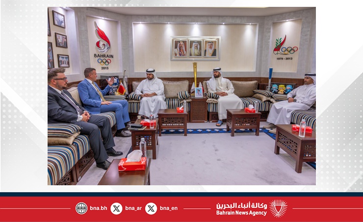 سمو الشيخ عيسى بن علي يستقبل رئيس الوكالة الدولية لمكافحة المنشطات