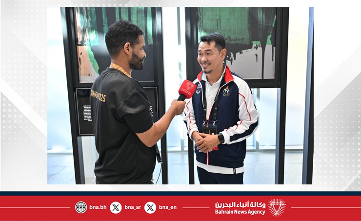 قي تصريحات لـ (بنا).. إداريون ومدربو الفرق المشاركة يشيدون بتنظيم مملكة البحرين الاحترافي لدورة الألعاب الآسيوية للشباب ويؤكدون على قوة المنافسات قي تصريحات لـ (بنا).. إداريون ومدربو الفرق المشاركة يشيدون بتنظيم مملكة البحرين الاحترافي لدورة الألعاب الآسيوية للشباب ويؤكدون على قوة المنافسات