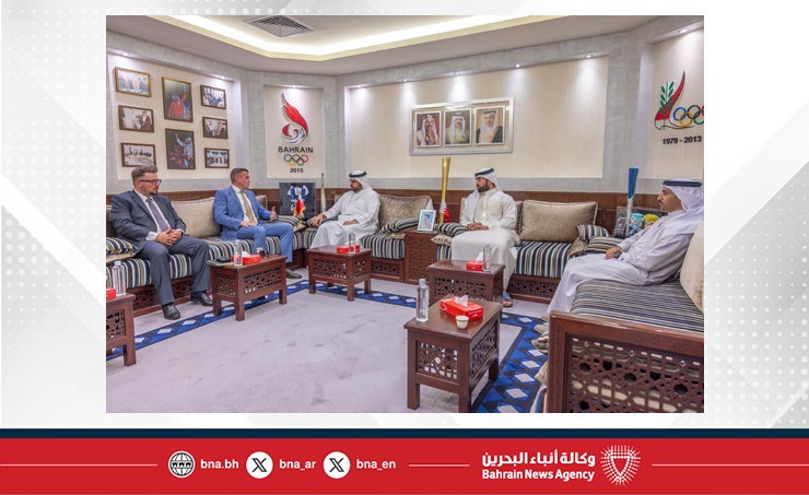 سمو الشيخ عيسى بن علي يستقبل رئيس الوكالة الدولية لمكافحة المنشطات