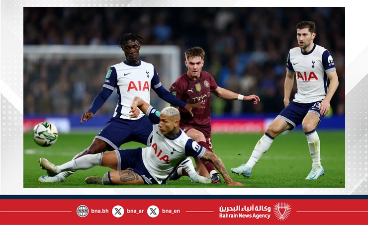 تأهل توتنهام ونيوكاسل ومانشستر سيتي إلى دور الـ16 لكأس الرابطة الإنجليزية