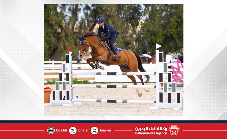 ضمن بطولة سمو الشيخ خالد بن حمد آل خليفة الدولية لقفز الحواجز.. الفارس حسين دادالله يحقق لقب المسابقتين الأولى والثالثة وسلطان الرميحي يكسب لقب الثانية