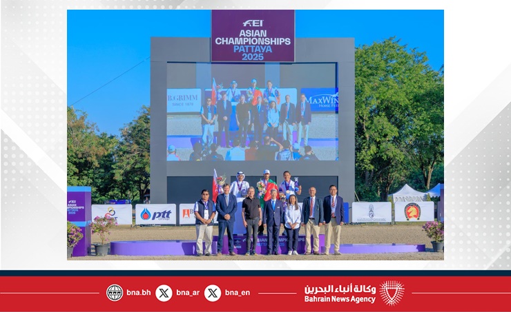 جواد الفريق الملكي فرون دي مووس ينال جائزة أفضل حالة جواد.. تتويج الفارس سعود مبارك بالمركز الثاني في بطولة آسيا للفروسية