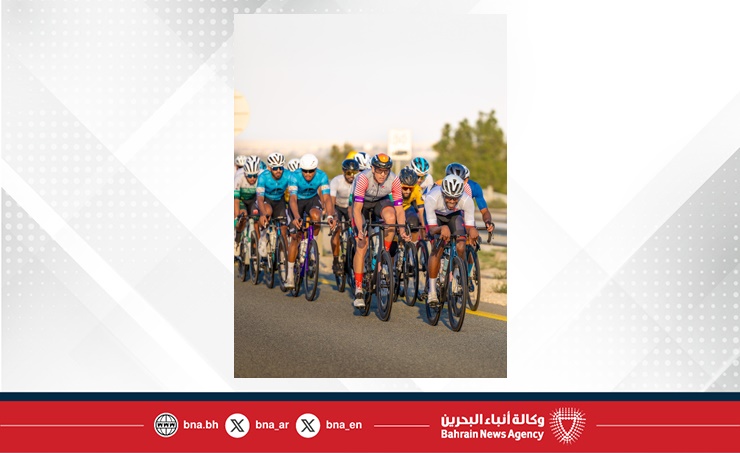 منافسة مثيرة في المرحلة الثانية من طواف ناصر بن حمد للهواة للدراجات الهوائية
