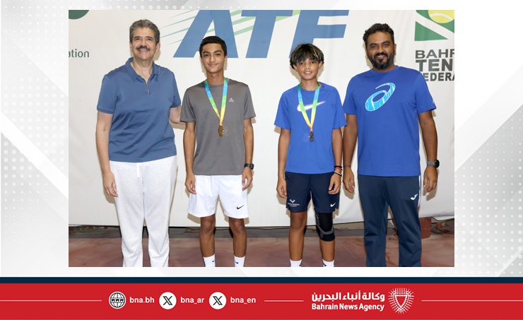 لاعبو البحرين يحصدون المراكز الأولى في بطولة الاتحاد الآسيوي للتنس للناشئين