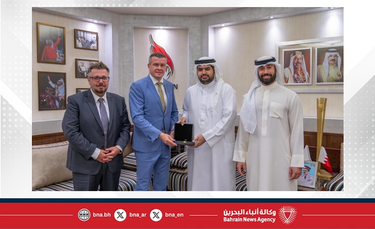 سمو الشيخ عيسى بن علي يستقبل رئيس الوكالة الدولية لمكافحة المنشطات