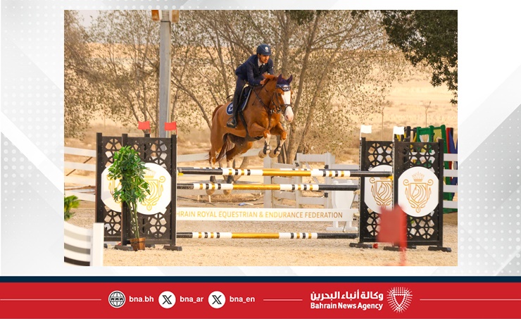 فريق وزارة الداخلية لقفز الحواجز يحقق المركز الأول في المسابقة الكبرى لبطولة الاتحاد الملكي لقفز الحواجز