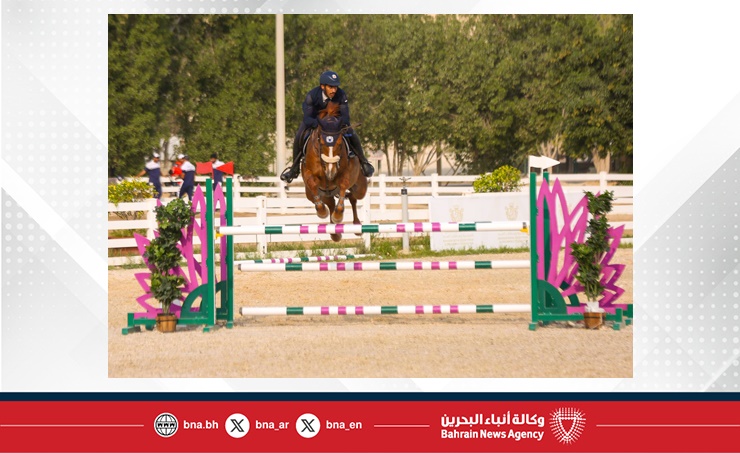فريق وزارة الداخلية لقفز الحواجز يحقق المركز الأول في المسابقة الكبرى لبطولة الاتحاد الملكي لقفز الحواجز