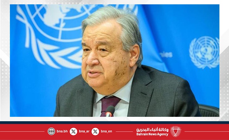 الأمين العام ويدعو الجميع لمكافحة الالتزام بوقف إطلاق النار في غزة