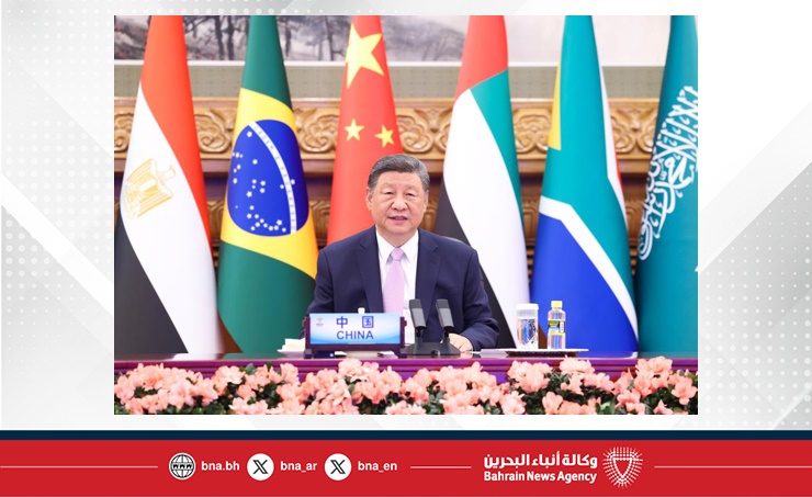 الرئيس الصيني يدعو دول "بريكس" إلى العمل على تعزيز عولمة اقتصادية مفيدة وشاملة