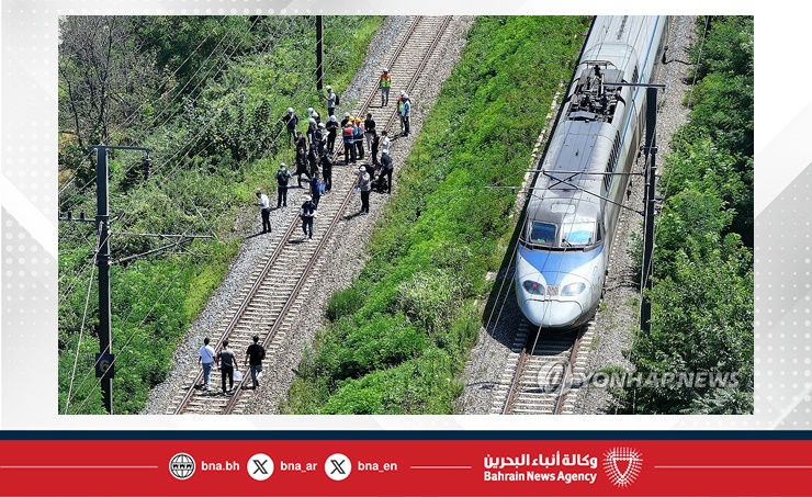 قتيلان و4 مصابين جراء اصطدام قطار بعمال سكك حديدية في كوريا الجنوبية
