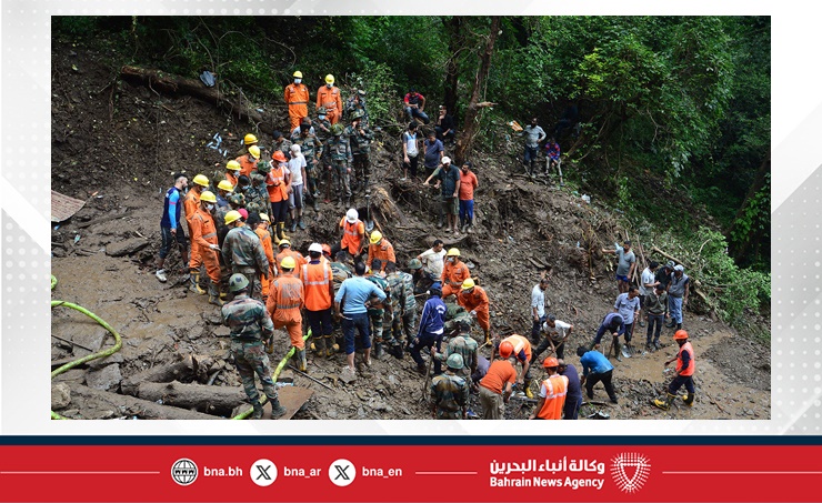 مقتل 15 شخصًا إثر انهيار أرضي شمال الهند