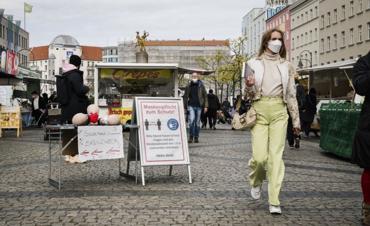 Germany opens up as number of new coronavirus cases falls