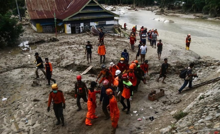 One dead, 11 missing in flash floods around Indonesia's Lake Toba